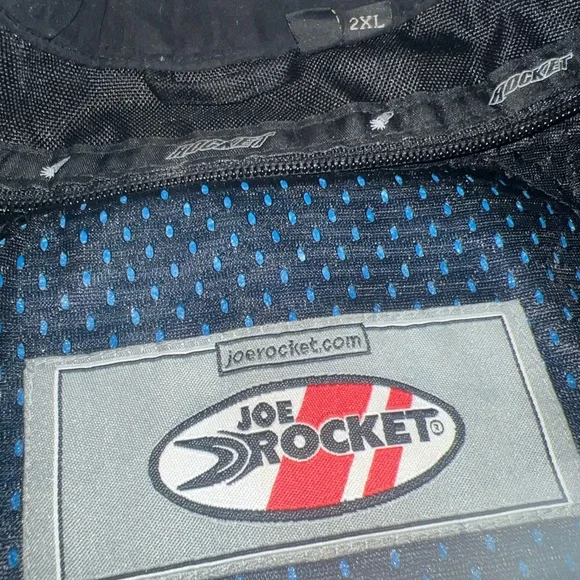 Joe Rocket Black and White Performance Jacket Men